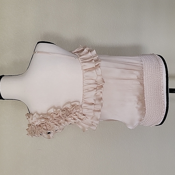 Bebe One Shoulder Ruffle Top - Picture 2 of 5